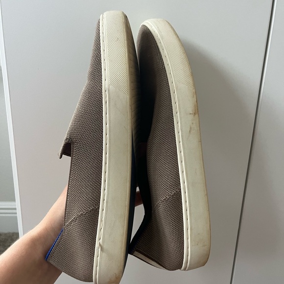 Rothys The Original Sneaker Slip On Light Browns Flats Shoes Women's Size 10 - Picture 3 of 5